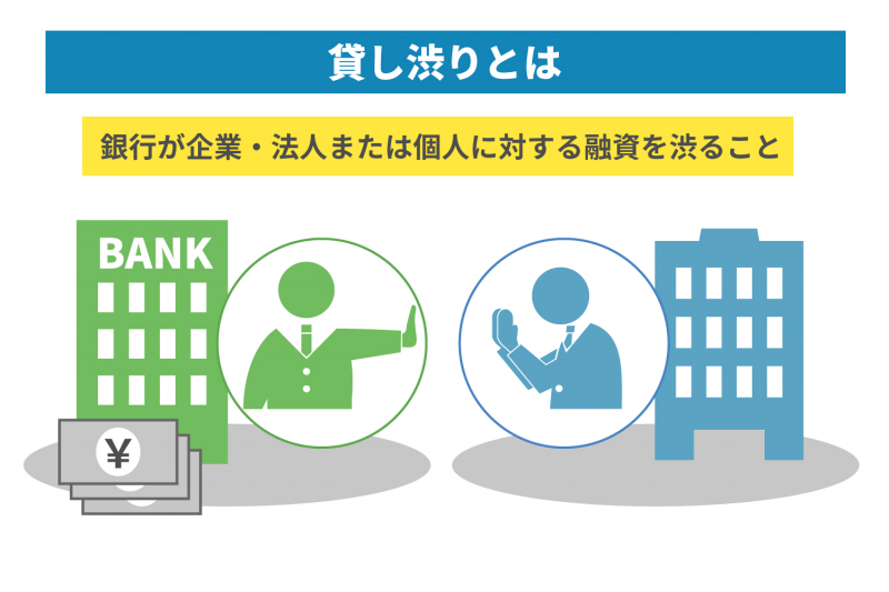 【図解あり】貸し渋り・貸しはがしとは？どのような影響があるの？